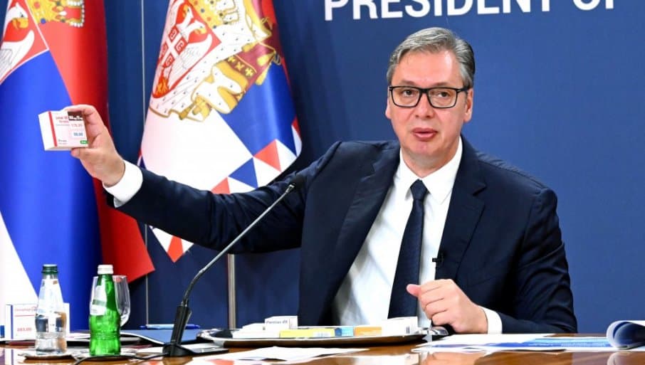 Aleksandar Vucic presents the new measures package on June 29