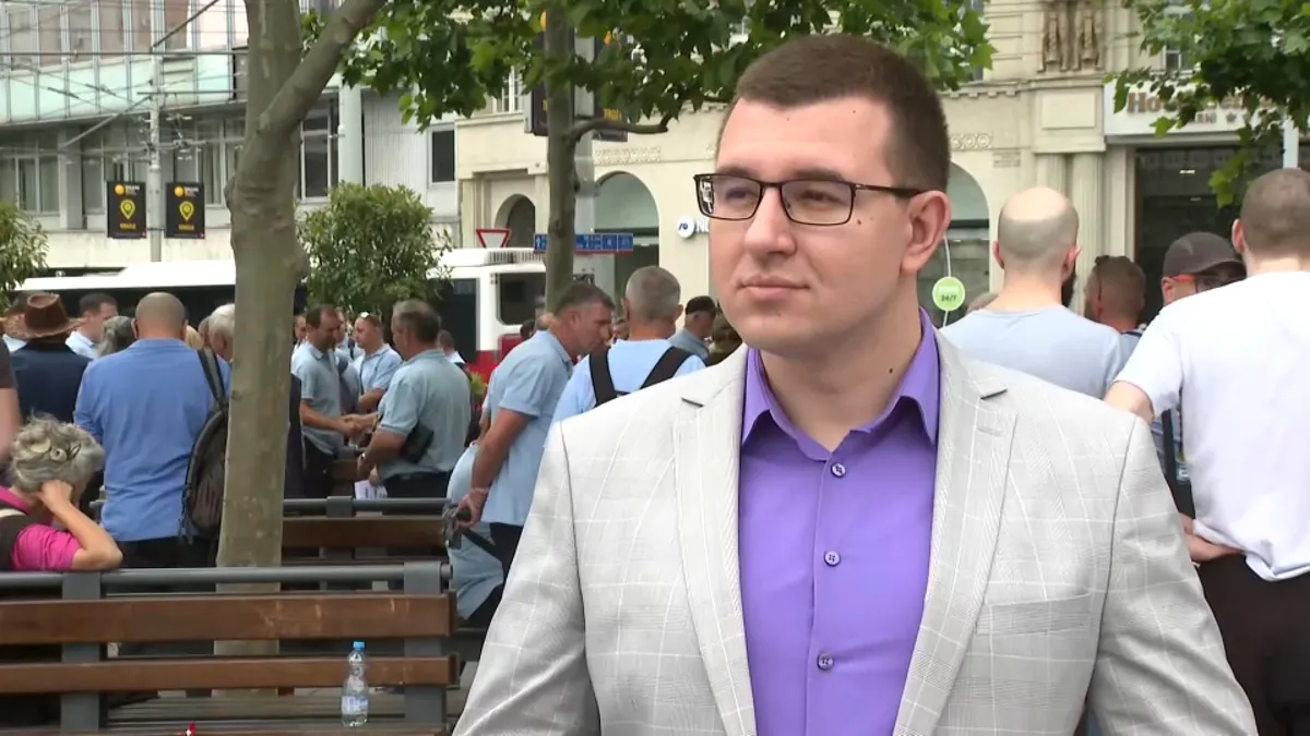 Ivan Bankovic u razgovoru o zahtevima radnika GSP-a