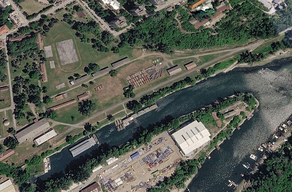 Визуализация территории проекта Novi Sad na vodi у Bulevar despota Stefana